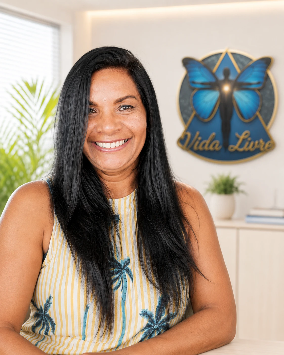 Tia Cida - fundadora da Vida Livre
